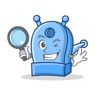 Dedektif kalem kalemtıraş karakter karikatür