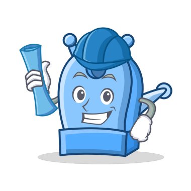 Mimar kalem kalemtıraş karakter karikatür