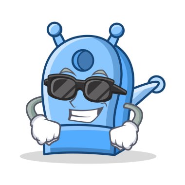 Süper cool kalem kalemtıraş karakter karikatür