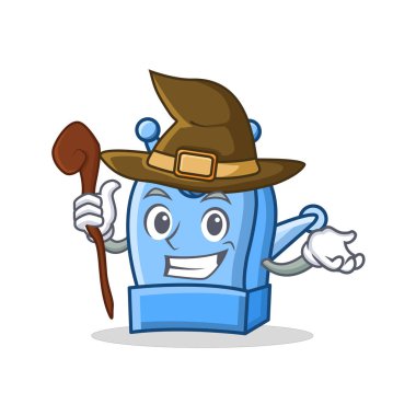 Cadı kalem kalemtıraş karakter karikatür