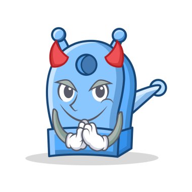 Şeytan Kalem kalemtıraş karakter karikatür