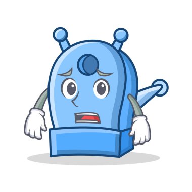 Korkarım kalem kalemtıraş karakter karikatür