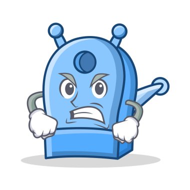 Kızgın kalem kalemtıraş karakter karikatür