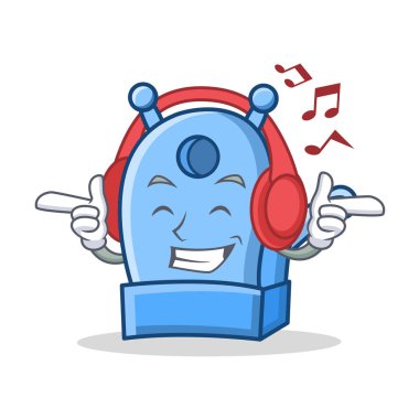 Dinleme müzik kalem kalemtıraş karakter karikatür