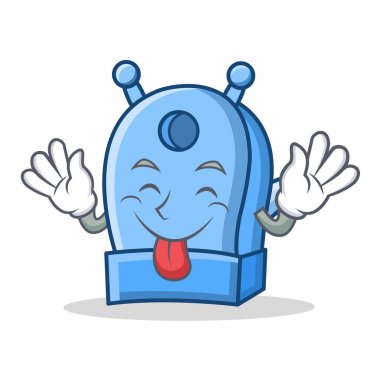 Kalem kalemtıraş karakter karikatür dil