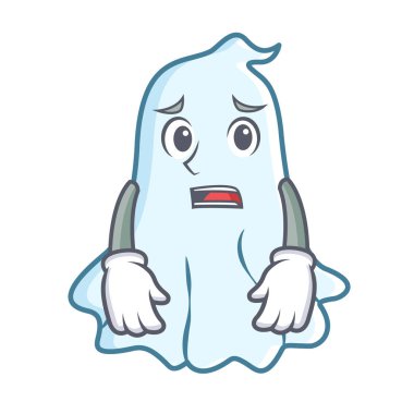 Yazık ki sevimli hayalet karakter karikatür