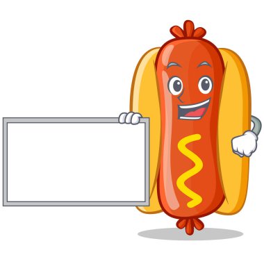 Yönetim Kurulu sosisli sandviç çizgi film karakteri ile