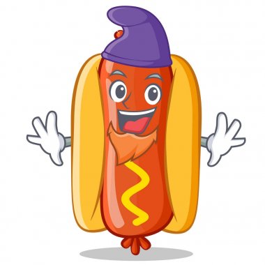 Elf sosisli sandviç çizgi film karakteri