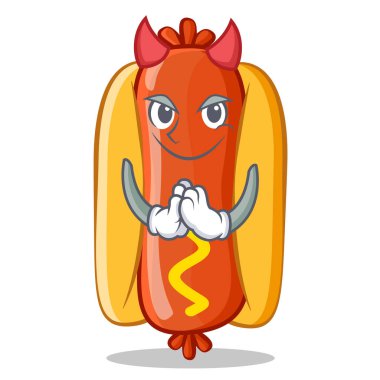 Şeytan sosisli sandviç çizgi film karakteri