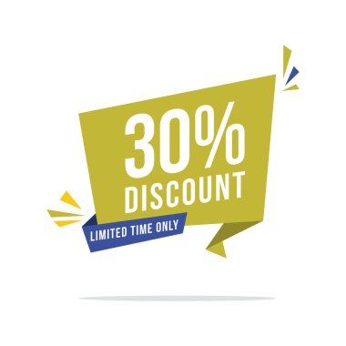 Fiyat etiket stili koleksiyonu indirim