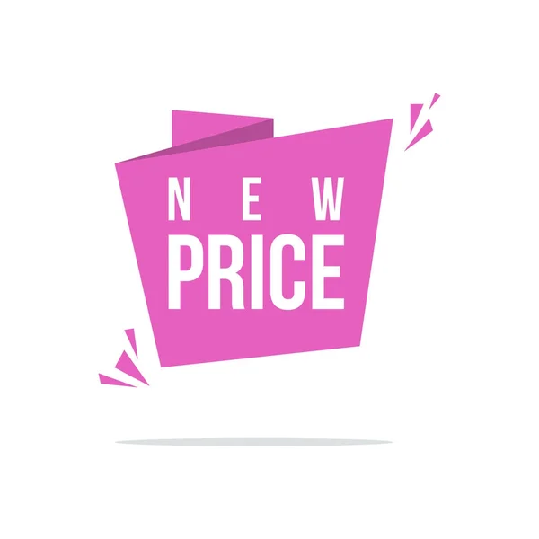 Rosa fundo preço etiqueta estilo oferta especial —  Vetores de Stock
