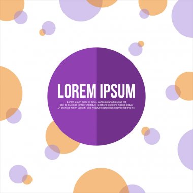 Kabarcık soyut geometrik desen ve arka plan