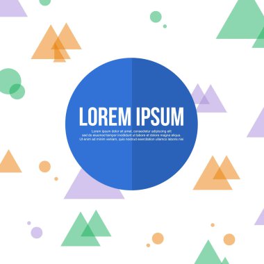 soyut geometrik desen ve arka plan stili