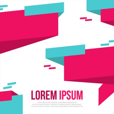 soyut geometrik desen arka plan stili