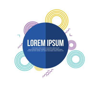 Geometrik arka plan modern tarzı