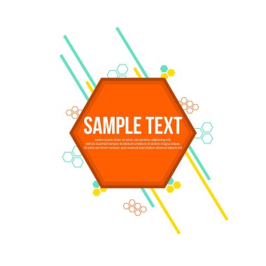 Modern arka plan geometrik tasarım stili