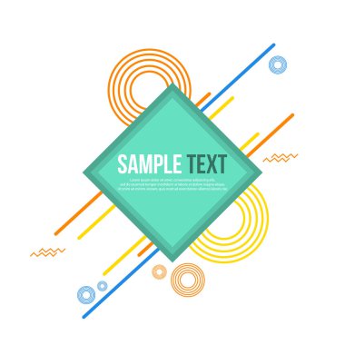 Arka plan modern soyut geometrik tarzı