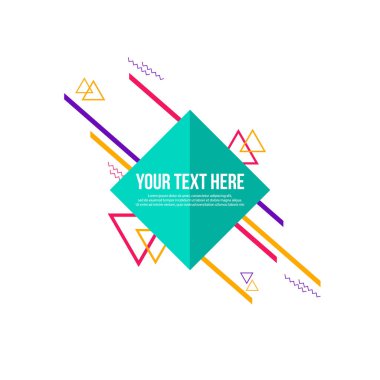 Geometrik modern arka plan tasarlamak