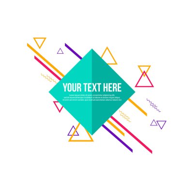 Geometrik modern arka plan tasarlamak