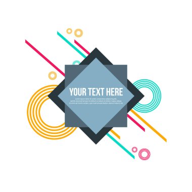 Arka plan soyut geometrik modern tarzı