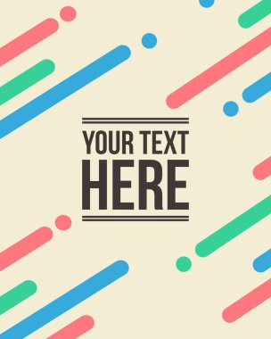 Koleksiyon arka plan dinamik desen