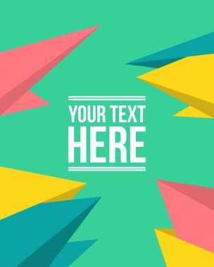 Soyut yeşil arka plan desen koleksiyonu