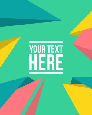 Soyut yeşil arka plan desen koleksiyonu