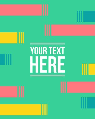 Soyut yeşil arka plan desen koleksiyonu