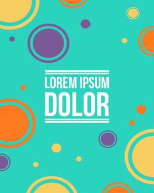 Arka plan modern tarzı koleksiyon pıtırtı