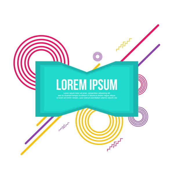 Soyut geometrik tarzı modern arka plan