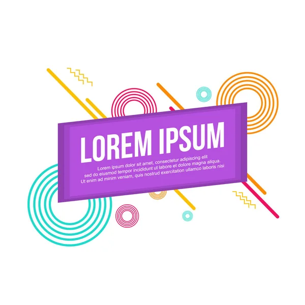 Koleksiyon soyut geometrik tasarım arka plan