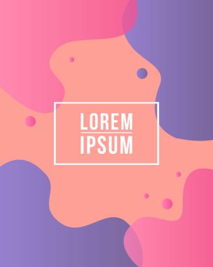 Sıvı kapak renkli stil arka plan