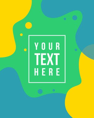 Arka plan sıvı kapak stili koleksiyonu