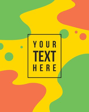 Koleksiyon stil sıvı kapak arka plan