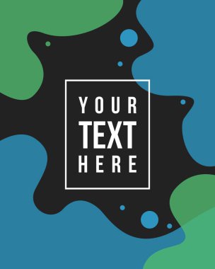 Koleksiyon stil sıvı kapak arka plan