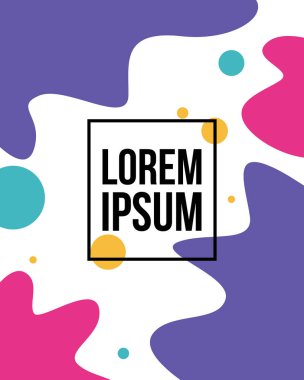 Arka plan renkli sıvı kapak toplama