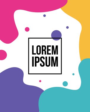 Arka plan renkli sıvı kapak toplama