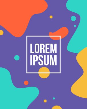 Arka plan stili sıvı kapak toplama