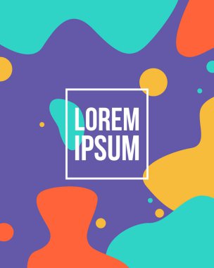 Arka plan stili sıvı kapak toplama