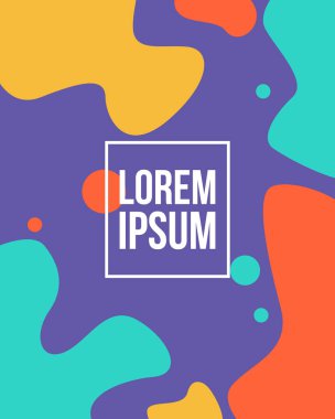 Arka plan stili sıvı kapak toplama