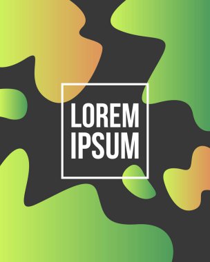 Sıvı stili arka plan koleksiyonu kapak