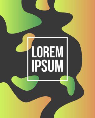 Sıvı stili arka plan koleksiyonu kapak