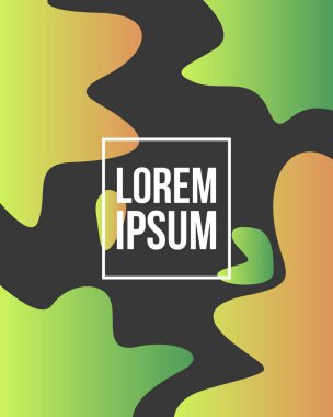 Sıvı stili arka plan koleksiyonu kapak