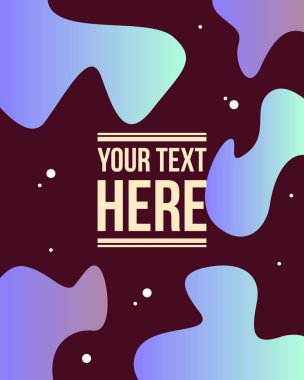 Stil sıvı kapak tasarımı modern arka plan