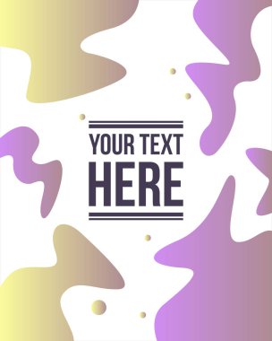 Modern arka plan sıvı kapak stili