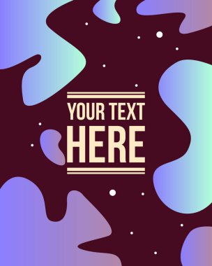 Stil sıvı kapak tasarımı modern arka plan