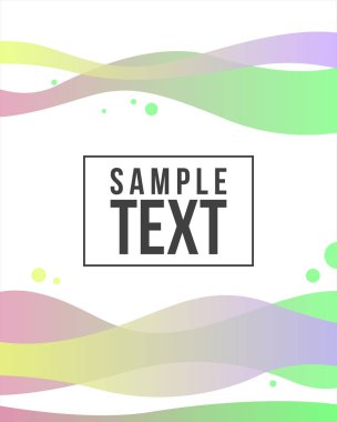 Modern arka plan sıvı kapak stili