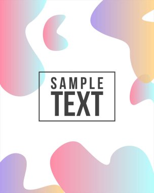 Tasarım sıvı kapak modern arka plan