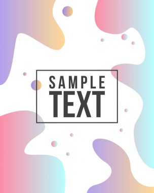 Tasarım sıvı kapak modern arka plan