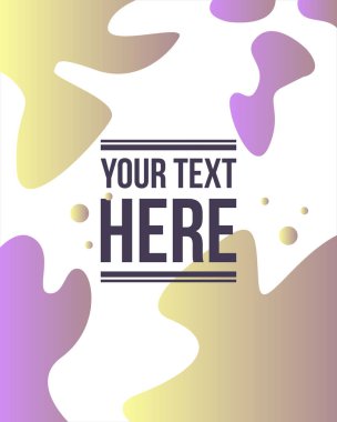 Koleksiyon sıvı kapak tasarım arka plan